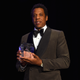 Jay-Z accepts the President’s Merit Award onstage during the Clive Davis and Recording Academy Pre-Grammy Gala and Grammy Salute to Industry Icons on Jan. 27, 2018, in New York City. (Michael Kovac/Getty Images for NARAS)
